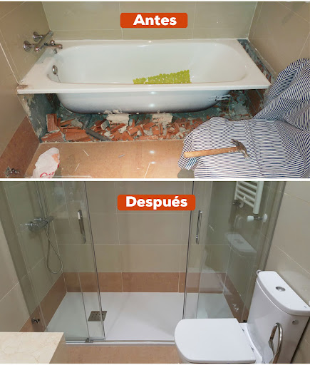 empresa Cambiar Bañera por Ducha